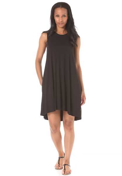 Rvca Sucker Punched - Nero Donna Bello Dresses (D1813)